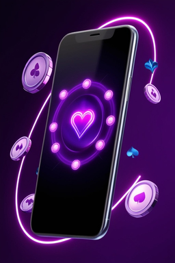 Smartphone con app casino Amonbet